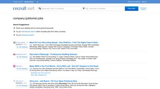 
                            13. All Jobs Jobtome Jobs In South Africa | Recruit.net