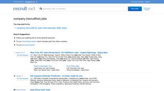 
                            12. All Jobs Recruitfirst Jobs In Singapore | Recruit.net