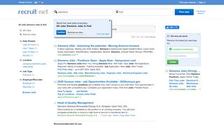 
                            6. All Jobs Siemens Jobs In Hull | Recruit.net