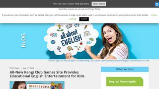 
                            8. All-New Kangi Club Games Site Provides Educational English ...
