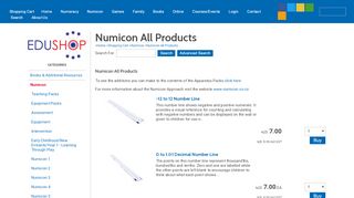 
                            8. All Numicon Products - Edushop