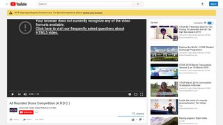 
                            10. All Rounded Drone Competition (A.R.D.C.) - YouTube