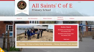 
                            4. All Saints' CofE Primary School: Home
