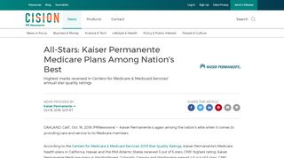 
                            13. All-Stars: Kaiser Permanente Medicare Plans Among ...