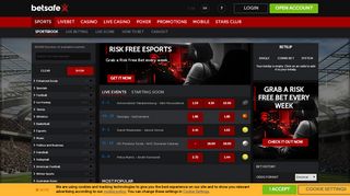 
                            7. All the top sports and all the best bets at Betsafe