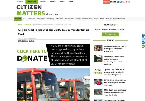 
                            8. All you need to know about BMTC bus commuter Smart Card – Citizen ...