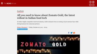 
                            11. All you need to know about Zomato Gold, the latest rollout in Indian ...