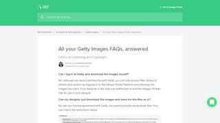 
                            12. All your Getty Images FAQs, answered | Design Pickle Help Center