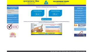 
                            7. Allahabad Bank : Internet Banking System