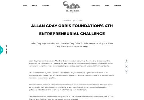 
                            6. Allan Gray Orbis Foundation's 4th Entrepreneurial Challenge | Sea ...