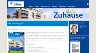 
                            4. Allbau-Magazin | Allbau GmbH