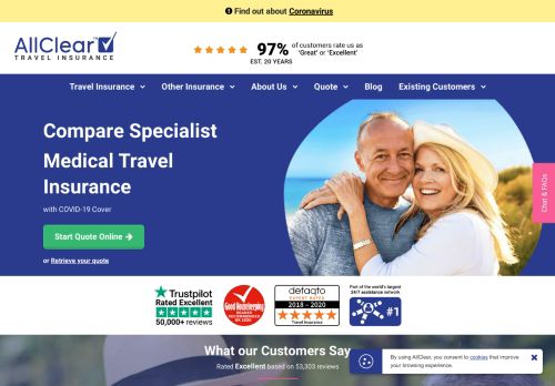 
                            13. AllClear Travel - Compare Medical Travel Insurance UK | Official ...