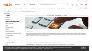 
                            2. Alle Infos über Datenschutz & Sicherheit | HSE24