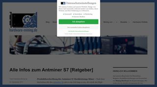 
                            8. Alle Infos zum Antminer S7 [Ratgeber] | hardware-mining.de