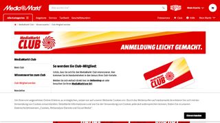 
                            3. Alle Infos zur MediaMarkt Club-Registrierung & Anmeldung