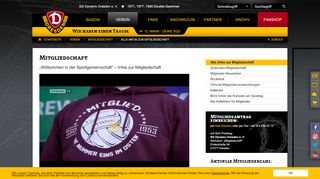 
                            1. Alle Infos zur Mitgliedschaft - Dynamo Dresden