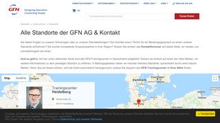 
                            8. Alle Standorte & Kontakt | GFN AG