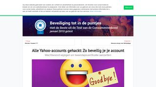 
                            11. Alle Yahoo-accounts gehackt: Zo beveilig je je account | Computer Idee