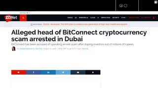 
                            12. Alleged head of BitConnect cryptocurrency scam arrested in Dubai ...