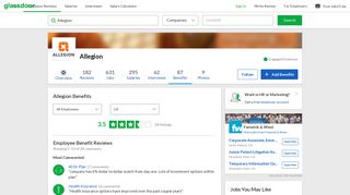 
                            7. Allegion Employee Benefits and Perks | Glassdoor