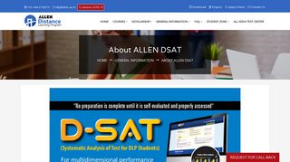 
                            2. ALLEN - DSAT: Fully Systematic Analysis for Online Test for DLP ...