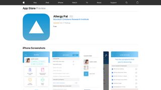 
                            8. Allergy Pal on the App Store - iTunes - Apple