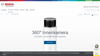 
                            1. Alles im Blick mit der 360-Grad-Kamera von Bosch Smart Home ...
