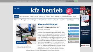 
                            10. Alles neu bei Repxpert - kfz-betrieb - Vogel Communications Group