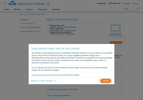 
                            9. Alles over inchecken - KLM.com