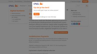 
                            3. Alles over InsideBusiness Payments binnen de portal (IBP ... - ING