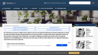 
                            8. Alles über: Cashpresso - Voraussetzungen, Kosten & Kontakt