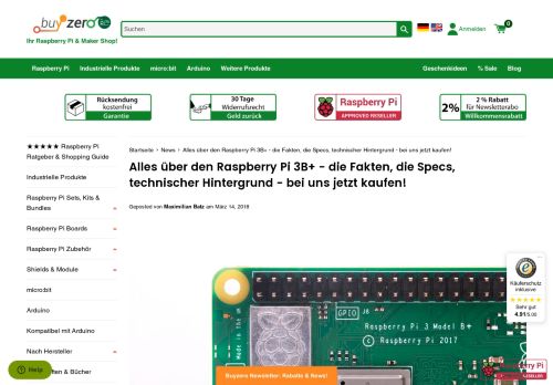 
                            11. Alles über den Raspberry Pi 3B+ - die Fakten, die Specs, technischer ...