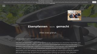 
                            11. Alles was glänzt... - pfannen-doc.de - Eisenpfannen leicht gemacht -