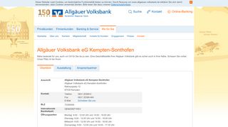 
                            13. Allgäuer Volksbank eG Kempten-Sonthofen - Allgaeuer Volksbank eG