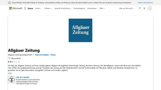 
                            10. Allgäuer Zeitung beziehen – Microsoft Store de-DE