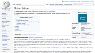 
                            12. Allgäuer Zeitung – Wikipedia