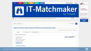 
                            9. Allgeier IT Solutions GmbH | Dynamics 365 Business ... - IT-Matchmaker
