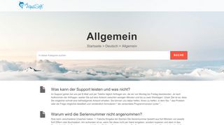 
                            7. Allgemein - Sie haben Fragen zu AquaSoft? Hier finden Sie Antworten.