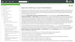 
                            12. Allgemeine Einführung: Import-Protokolldateien