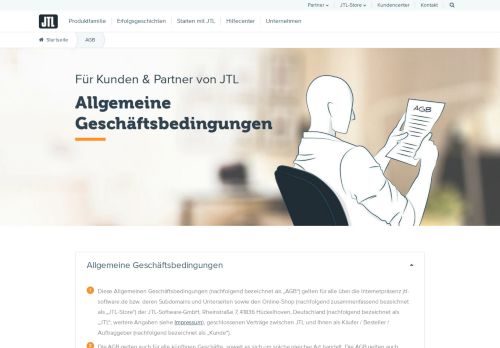 
                            8. Allgemeine Geschäftsbedingungen der JTL-Software-GmbH
