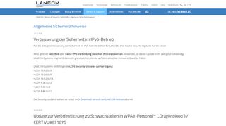 
                            4. Allgemeine Sicherheitshinweise - LANCOM Systems GmbH