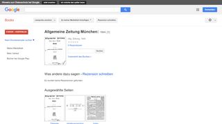 
                            13. Allgemeine Zeitung München: 1844, [1] - Google Books-Ergebnisseite