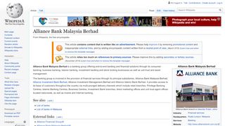 
                            13. Alliance Bank Malaysia Berhad - Wikipedia