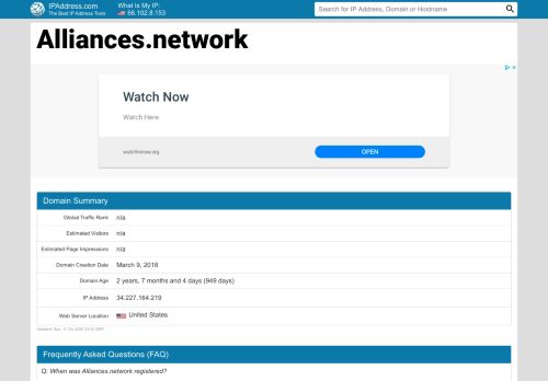 
                            12. Alliances Website - BL.INK - Login - alliances.network