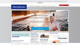 
                            8. Allianz Banque - Accueil - Navigations
