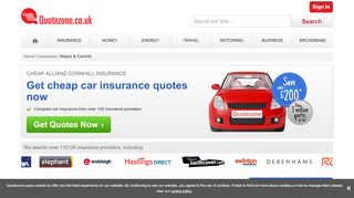 
                            8. Allianz Cornhill Insurance - Compare Cheap Quotes - Quotezone