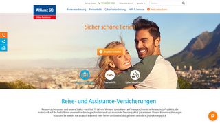 
                            1. Allianz Global Assistance: Reiseversicherung online buchen