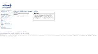 
                            1. Allianz Global Investors: My Account | Account Selection