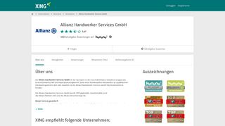 
                            7. Allianz Handwerker Services GmbH als Arbeitgeber | XING ...
