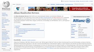 
                            6. Allianz Handwerker Services – Wikipedia